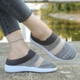 thumbnail image 5 of Willtoo Womens Golf Backless Shoes Fitness Orthopedic Slip On Hands Free Slip On Mesh Mules Women Closed Toe Clogs Shoes Casual Mesh Classic Fit Orthopedic Sneakers for Women, 5 of 7