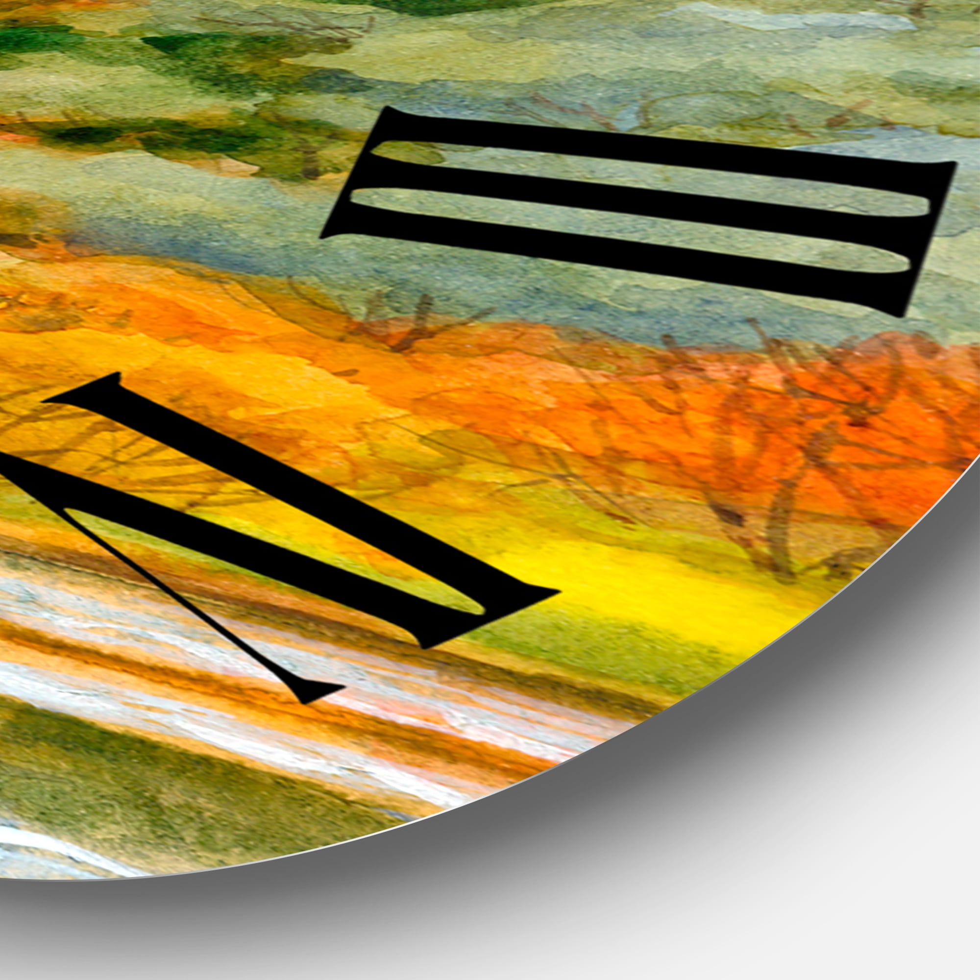 Designart 1 in Wall Clock