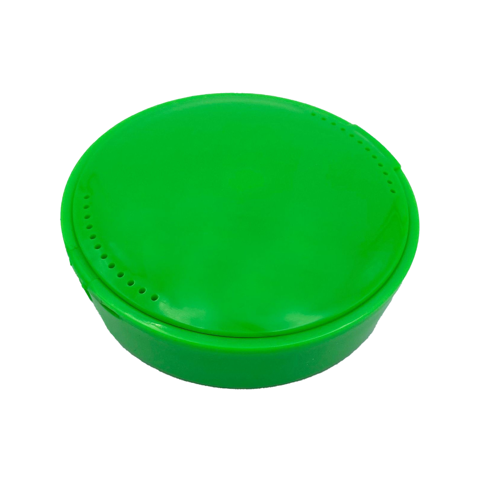 GOODLIEST Orthodontic Retainer Box WearResistant Vent Hole Design with Mirror Dental Mouthguard