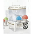 thumbnail image 5 of Nostalgia Vintage Snow Cone Maker, White, 5 of 5