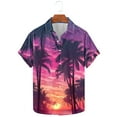 thumbnail image 5 of WAENQINLA Big and Tall Mens Hawaiian Shirts Short Sleeve Summer Tropical Print Cuban Collared Beach Shirts Aloha Top Casual Button Down Shirts Mens Bowling Shirts, 5 of 5