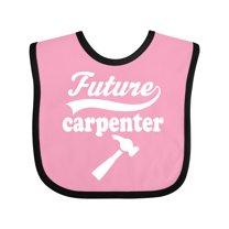 Inktastic Future Carpenter Shirt Occupation Boys or Girls Baby Bib