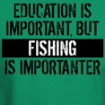 thumbnail image 3 of CafePress - Fishing Is Importanter T Shirt - Men's Classic Graphic Cotton T-Shirt, 3 of 4