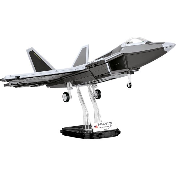 Bloque de construcción: juguete COBI, Lockheed F-22 Raptor, de las Fuerzas Armadas