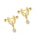thumbnail image 2 of Jewelry Pezón Anillos para mujeres Teen Girls Barbell Fashion Punk Dorado Zulema Anillos de pezón, 2 of 8