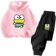 thumbnail image 5 of Conjunto de sudadera con capucha deportiva para niños y niñas de 3 a 14 años con diseño de camión Kero Keroppi de dibujos animados Kawaii, 5 of 5