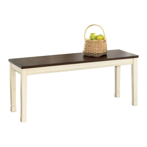 Signature Design by Ashley Whitesburg Brown/Cottage White Dining Room