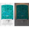 thumbnail image 2 of Caroline's Treasures BB8898CNL Nautical Dolphin Ceramic Night Light, 6x4x3", multicolor, 2 of 2