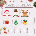 thumbnail image 2 of Billuyoard Decoraciones navideñas de PVC de primera calidad para escaparates festivos, pegatinas de patrón de doble cara fáciles Kits de decoración para fiestas, 2 of 6