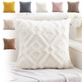 thumbnail image 1 of Xihbxyly Funda de Almohada Moderna, Suave Terciopelo con Diseño de Copos de Nieve, Elegante Diseño de Una Sola Cara, Versátil Decoración para El Hogar, Cojín para Sofá Cama, Soporte Cómodo, Tamaño 45, 1 of 6