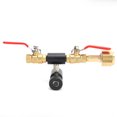 thumbnail image 2 of CO2 Cylinder Filling Adapter Double Valve CGA320 with Soda Black Valve ASA for, 2 of 7