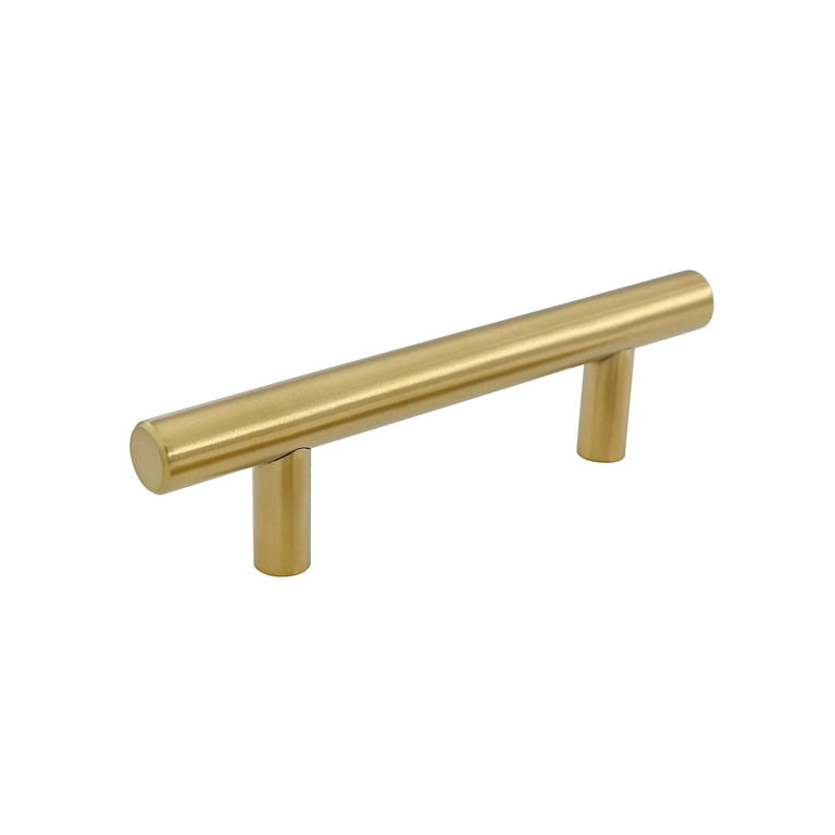 Goldenwarm 10 Pack Brushed Brass Cabinet Pulls Cupboard Handles Gold Dresser Drawer Handles Kitchen Cabinet Hardware 3-3/4inch Hole Centers Goldenwarm 10 Pack Brushed Brass Cabinet Pulls Cupboard Handles Gold Dresser Drawer Handles Kitchen Cabinet Hardware 3-3/4inch Hole Centers
