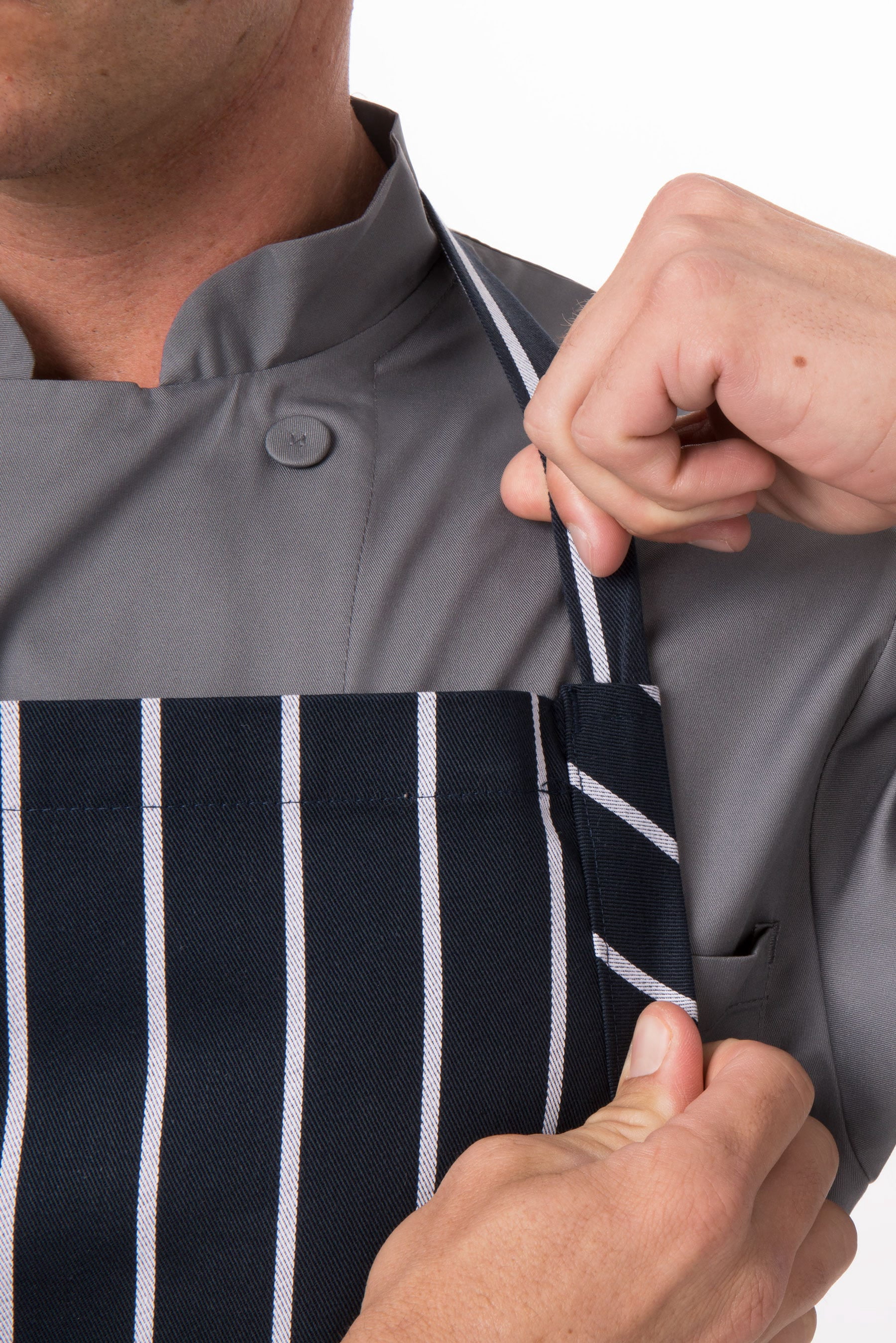 Chef Works Unisex English Chef Apron (A100NCS0)