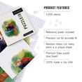 thumbnail image 3 of Lantern Press 1000 Piece Jigsaw Puzzle, Red Panda, Watercolor, 3 of 5