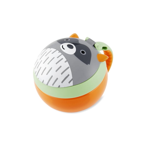 Contenedor para Snacks de Bebé Skip Hop Mapache Vaso Antiderrames 220 ml