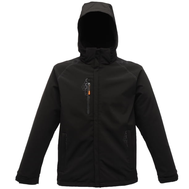 Regatta - Chaqueta softshell Modelo X-Pro Repeller hombre caballero (repelente al agua) (Negro) Regatta UTRW1218_black