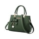 thumbnail image 2 of Bolso de mano para mujer perfecl bandolera con asa bolso de moda con cremallera Hobo informal grande verde, 2 of 8