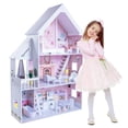thumbnail image 1 of Casa de Muñecas Kids House de Madera con Muebles CAM7LI, 1 of 7