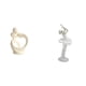 thumbnail image 1 of Estatua abstracta,Estatua de resina para decoración del hogar,escultura de pareja,Figura de escritorio,Estatua de bailarina,adorno de escritorio,decoración del hogar,Estatua de bailarina, 1 of 8