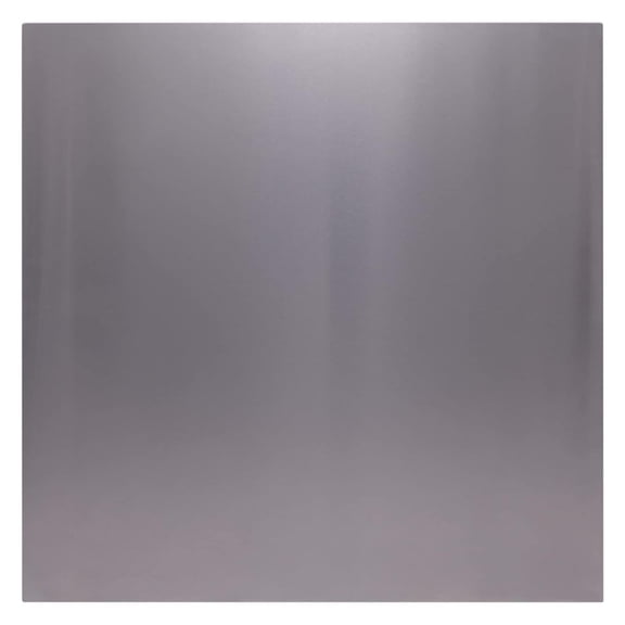 Stainless Steel Backsplash, 30" X 30", Flat Panel