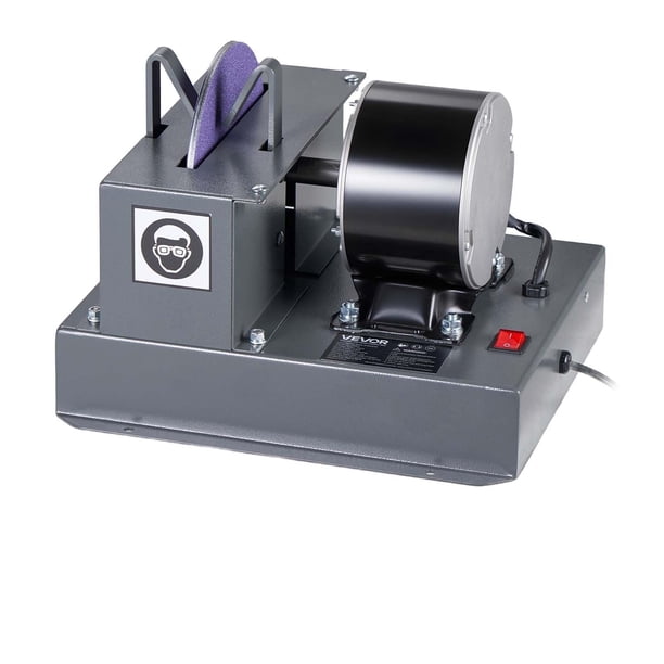 Afilador de cuchillas para cortacésped VEVOR 1/3 HP con rueda cerámica de 7"