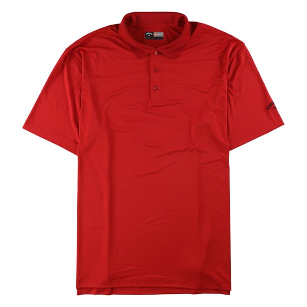 Polo de rugby Callaway Opti-Dri para hombre, rojo, XXL Callaway polo, rugbi