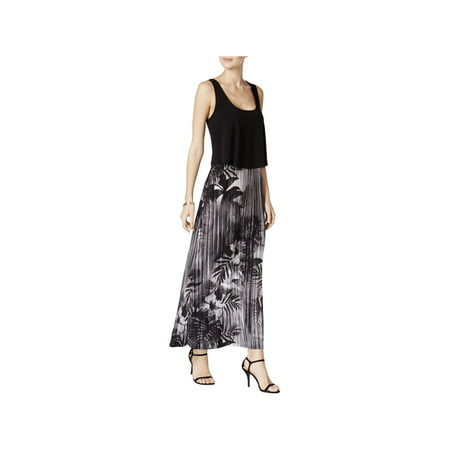 Connected Apparel Womens Petites Pleated Sleeveless Special Occasion