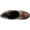 thumbnail image 3 of Soda Glove Ankle Boot w/Lug Sole Elastic Gore and Chunky Heel, 3 of 5