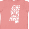 thumbnail image 4 of Inktastic Mississippi Silhouette Mandala Boys or Girls Toddler T-Shirt, 4 of 5