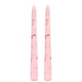 thumbnail image 2 of Valentine's Day Pink Taper Candles, 2 Conical 10.8 inch Cherry Pink Heart Decorative Candles, Unscented Long Burning Candle Sticks, for Birthday Wedding Anniversary Party Home Table Decor, 2 of 9