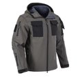 thumbnail image 2 of Wyzesi Oversized Denim Jacket with Hood Men Men Mountaineering Wear Riding Jacket Outdoor Multifunctional Hardshell Jacket Christmas Sweater for Men, 2 of 3