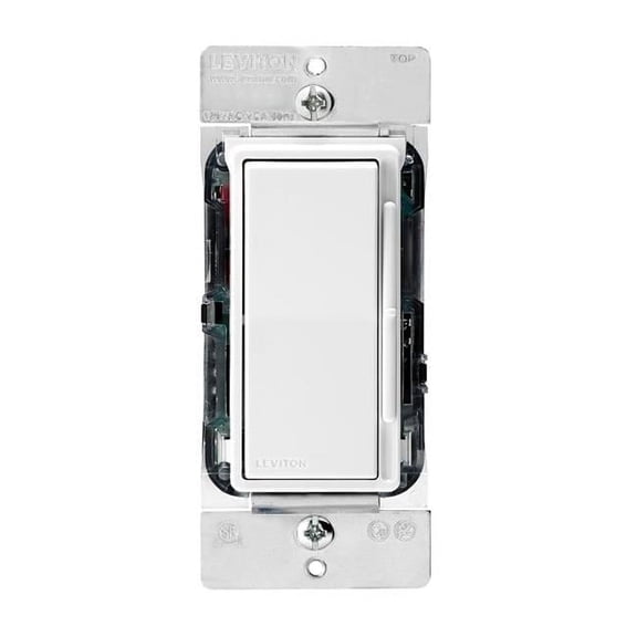 Decora 1200 watt Full Range Dimmer Switch White
