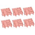 thumbnail image 1 of Mur de Briques Rouges en Plastique de Simulation, Clôture en Briques Rouges en Plastique Robuste, Clôture en Briques Rouges en Plastique Imperméable à Épissure avec Bordure Solide, Lignes Lisses pour Jardin et Cour, 1 of 9