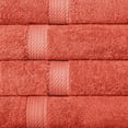 thumbnail image 5 of Premium Egyptian Cotton Highly Absorbent Assorted 4-Piece Plush Towel Set - 20" x 30", 5 of 6