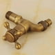thumbnail image 5 of Antique Brass Copper Wall Mounted Faucet Bathroom Sink Washing Machine Water Tap( Size : Short ), 5 of 5