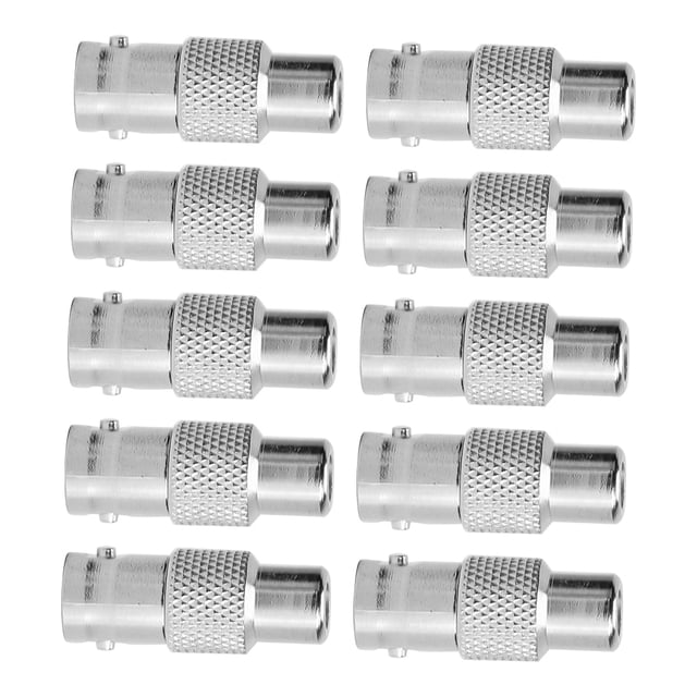 Conectores Bnc, Hírra A Bnc Híbrá Conectores de Cable Adaptador Bnc Con 10 piezas para audio y vídeo