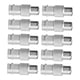 thumbnail image 3 of 10 piezas de adaptador de conector hembra RCA a hembra BNC para cámara CCTV de audio y video, 3 of 9