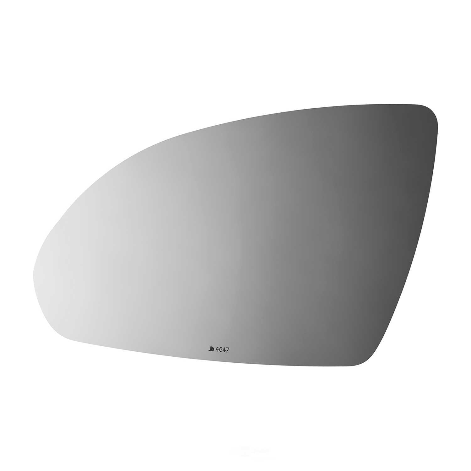 Burco Side View Mirror Replacement Glass - Clear Glass - 4647