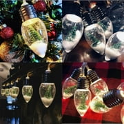 TARGET Bullseye Playground CHRISTMAS TREE SNOW String Lights Christmas Lights