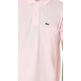thumbnail image 5 of lacoste men's short sleeve pique l.12.12 classic fit polo shirt, flamingo pink, 2, 5 of 5