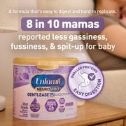 Enfamil NeuroPro Gentlease Baby Formula for Easing Fussiness, Gas, Spit-up in 24 Hrs, 19.5 oz Tub