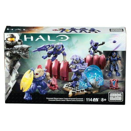Mega Bloks Halo Covenant Storm Lance with 4-Micro Action