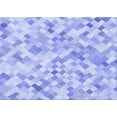 thumbnail image 1 of Ahgly Company Indoor Rectangle Patterned Sky Blue Dress Blue Area Rugs, 2' x 4', 1 of 6