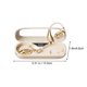 thumbnail image 2 of Auriculares inalámbricos Bluetooth True wireless, tipo de colgante intrauditivo, pantalla inteligente, sonido de alta fidelidad, beige, 2 of 7