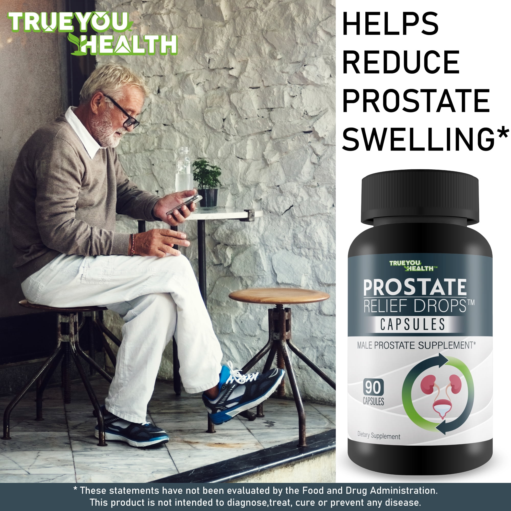 Prostate Relief Drops Capsules - Natural Prostate Supplement for Men - Our Best Prostate Supplements for Men - Our Best Prostate Health Supplement - Our Best Prostate Supplements for Men Over 50 & 60