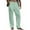 #Mint Green, variant on DPTALR Men's Linen Drawstring Elastic Waist Solid Color Loose Casual Trousers, Mint Green Big and Tall Men XXXXXL