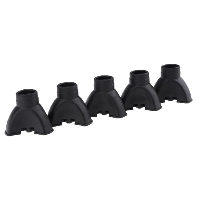 5 Piezas Puntas de Bastón de Trekking para Caminar, Casquillos de Bastón, Patas de Extremo de Muleta Salvador Dali Consejos para bastones de trekking
