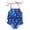 1-Blue160, variant on Toddler Girl 4th of July Swimsuit America's 250th Flag Graphic Ruffle One Piece Baby Bathing Suit