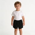 thumbnail image 7 of CQONEPT Boys Girls Shorts Summer Elastic Waist School Uniform Shorts with Pockets 5-14 Years Black 1 Years, 7 of 7