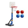 thumbnail image 2 of Juego de aro y pelota de baloncesto para niños, portería de baloncesto para niños de 3, 4, 5, 6, 7 y 8 años Azul, 2 of 8